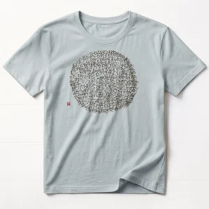 Calligraphy T-shirt | Circle of Rhymes (Light)